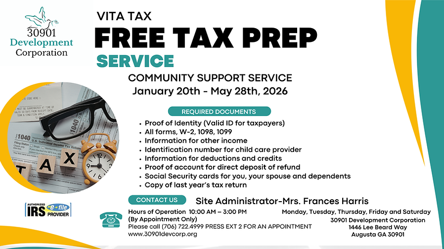 Vita Tax Preparation Services